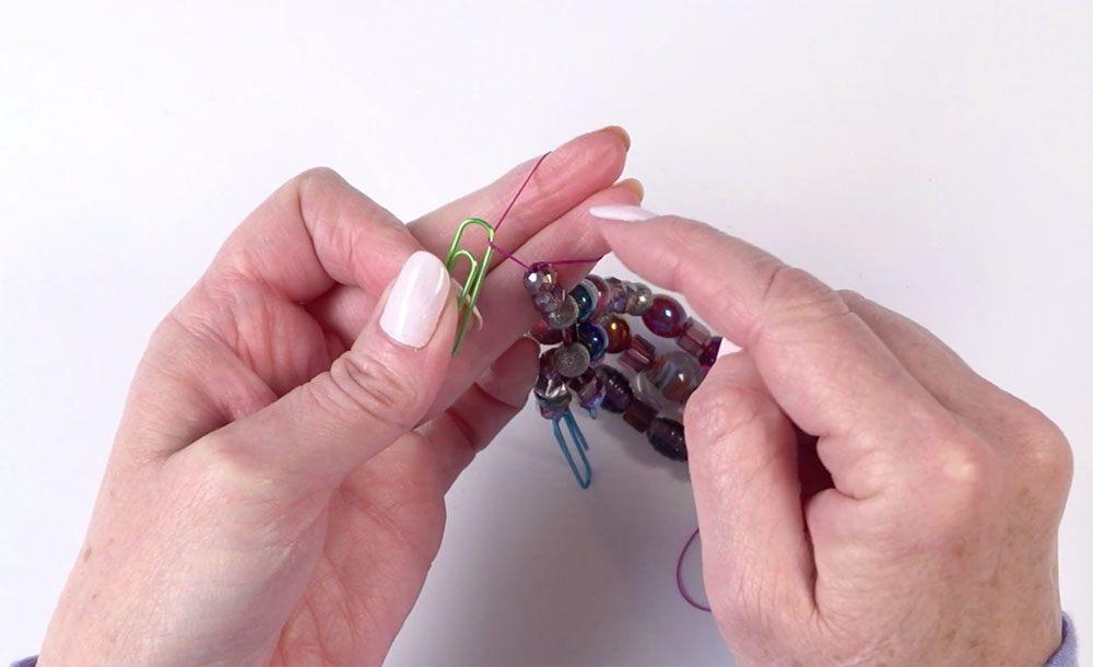 Moody Triple Strand Stretch Bracelet Tutorial Living a Real Life